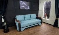 Canapea Extensibilă Bianca Memory, Albastru deschis 5