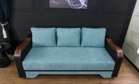 Canapea Extensibilă Bianca Memory, Albastru deschis 8