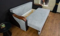 Canapea Extensibilă Bianca Memory, Gri albastrui 5