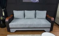 Canapea Extensibilă Bianca Memory, Gri albastrui 3