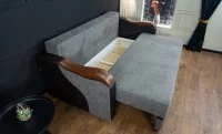 Canapea Extensibilă Bianca Memory, Gri închis 9