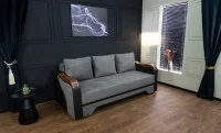 Canapea Extensibilă Bianca Memory, Gri închis 4