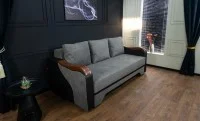Canapea Extensibilă Bianca Memory, Gri închis 5