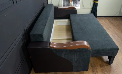 Canapea Extensibilă Bianca Memory, Negru