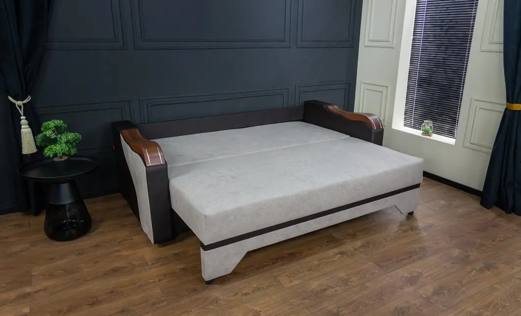 Canapea Extensibilă Bianca Bonell, Gri deschis 4