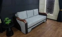 Canapea Extensibilă Bianca Memory, Gri albastrui 9