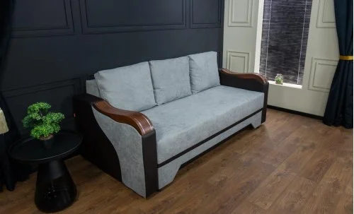 Canapea Extensibilă Bianca Memory, Gri albastrui