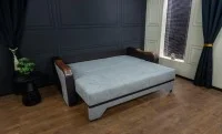 Canapea Extensibilă Bianca Memory, Gri albastrui 6