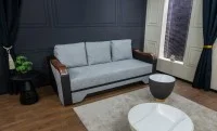 Canapea Extensibilă Bianca Bonell, Gri albastrui