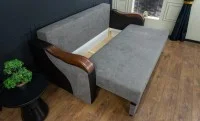 Canapea Extensibilă Bianca Memory, Gri inchis 5