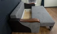 Canapea Extensibilă Bianca Memory, Gri inchis 6