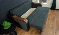 Canapea Extensibilă Bianca Bonell, Gri închis 6