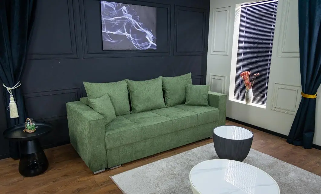 Canapea Extensibilă Claudia Bonell Mini, Verde