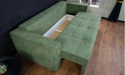 Canapea Extensibilă Claudia Bonell Mini, Verde