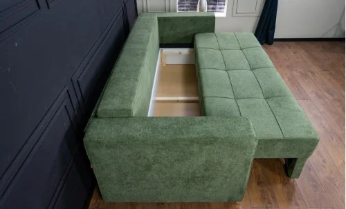 Canapea Extensibilă Claudia Bonell Mini, Verde