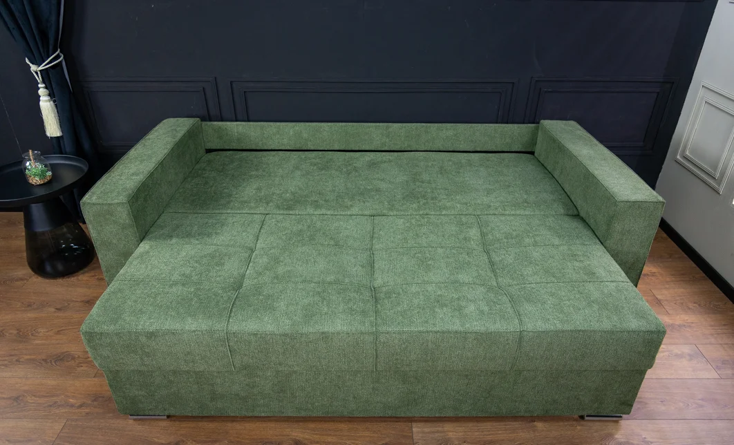 Canapea Extensibilă Claudia Memory Max, Verde Brad 7