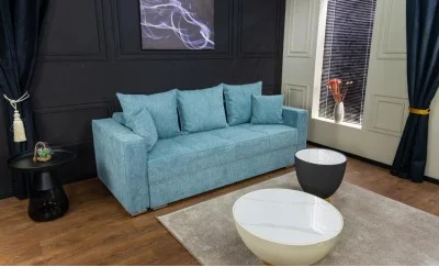 Canapea Extensibilă Claudia Bonell Max, Albastru