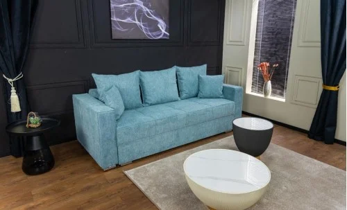 Canapea Extensibilă Claudia Bonell Mini, Albastru