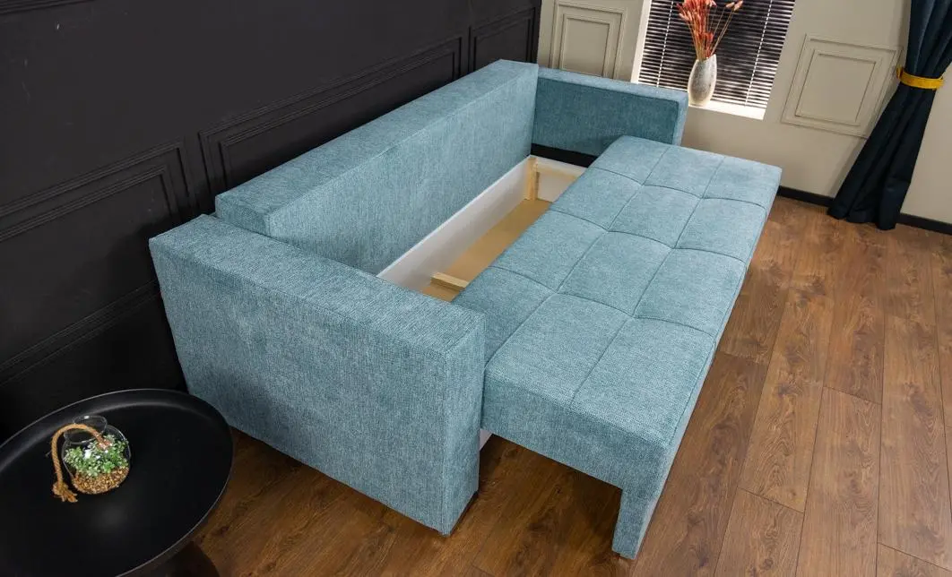Canapea Extensibilă Claudia Bonell Mini, Albastru 6