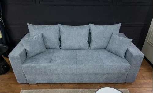 Canapea Extensibilă Claudia Memory Max, Gri albastrui