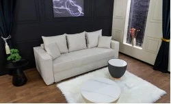 Canapea Extensibilă Claudia Memory Max, Bej Deschis