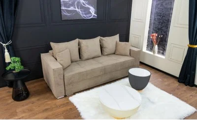 Canapea Extensibilă Claudia Bonell Mini, Maro