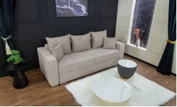 Canapea Extensibilă Claudia Bonell Max, Crem Deschis