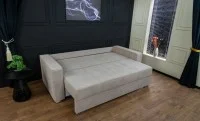 Canapea Extensibilă Claudia Memory Mini, Crem deschis 5