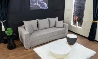 Canapea Extensibilă Claudia Bonell Mini, Gri deschis