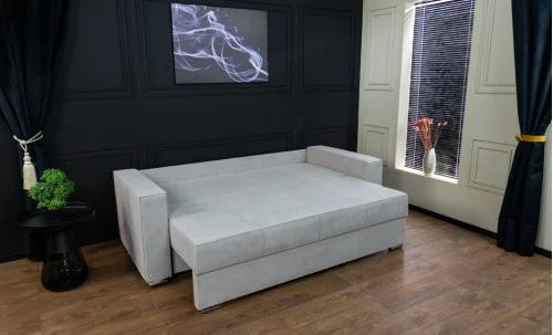 Canapea Extensibilă Claudia Bonell Mini, Gri Deschis