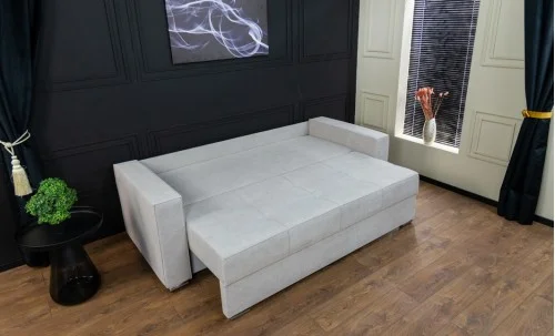 Canapea Extensibilă Claudia Bonell Mini, Gri Deschis
