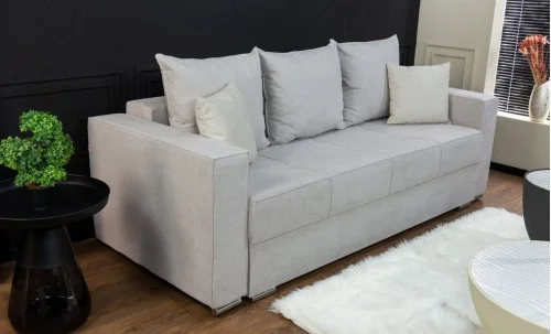 Canapea Extensibilă Claudia Bonell Mini, Gri Deschis