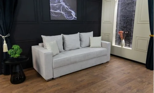 Canapea Extensibilă Claudia Bonell Mini, Gri Deschis