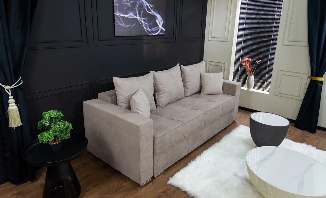 Canapea Extensibilă Claudia Bonell Max, Crem Deschis 3