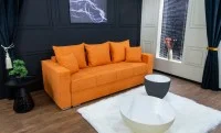 Canapea Extensibilă Claudia Bonell Mini, Portocaliu
