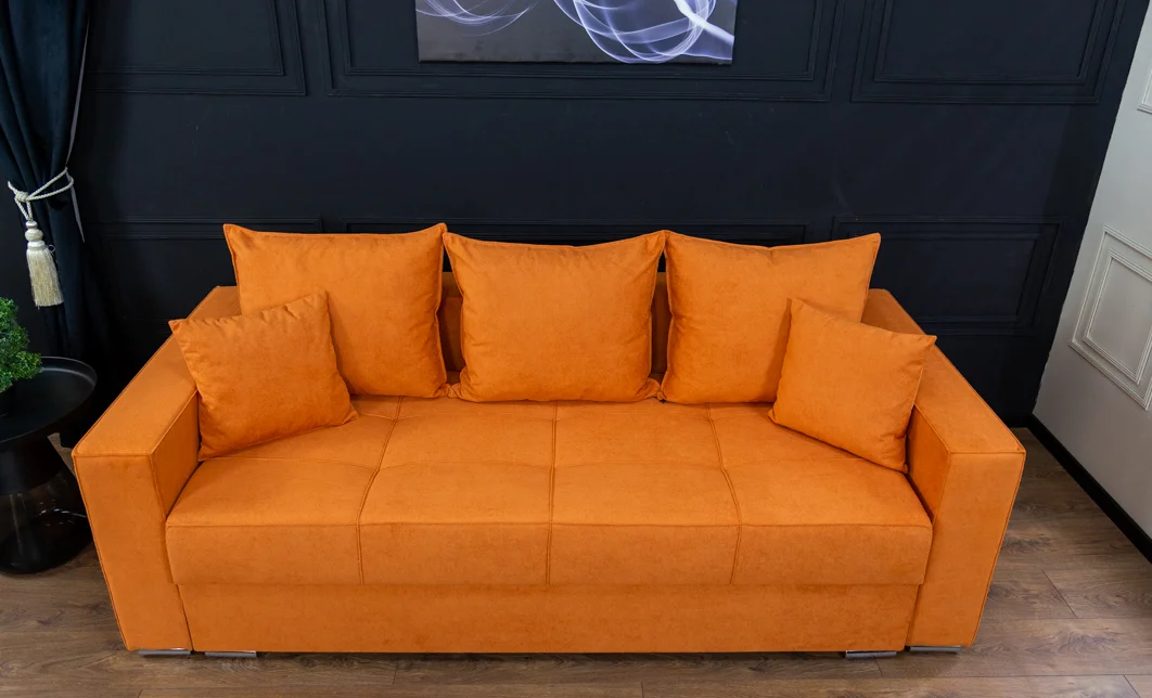 Canapea Extensibilă Claudia Bonell Mini, Portocaliu 5