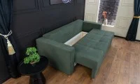 Canapea Extensibilă Claudia Memory Max, Verde Brad 8
