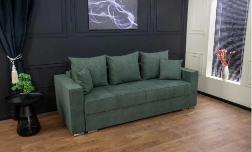 Canapea Extensibilă Claudia Memory Max, Verde Brad