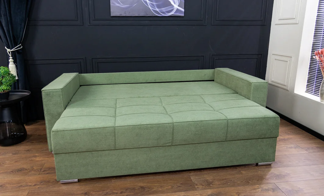 Canapea Extensibilă Claudia Memory Mini, Verde Mentă 6