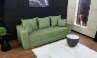 Canapea Extensibilă Claudia Memory Mini, Verde Mentă 5