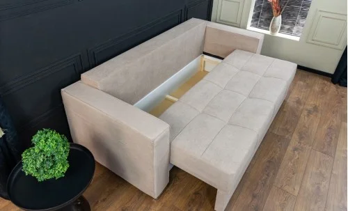 Canapea Extensibilă Claudia Bonell Mini, Bej