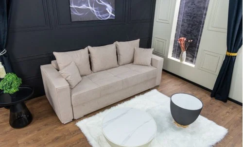 Canapea Extensibilă Claudia Bonell Mini, Bej