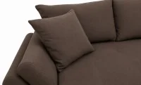 Canapea Extensibilă Confort cu Spumă HR, Maro 10