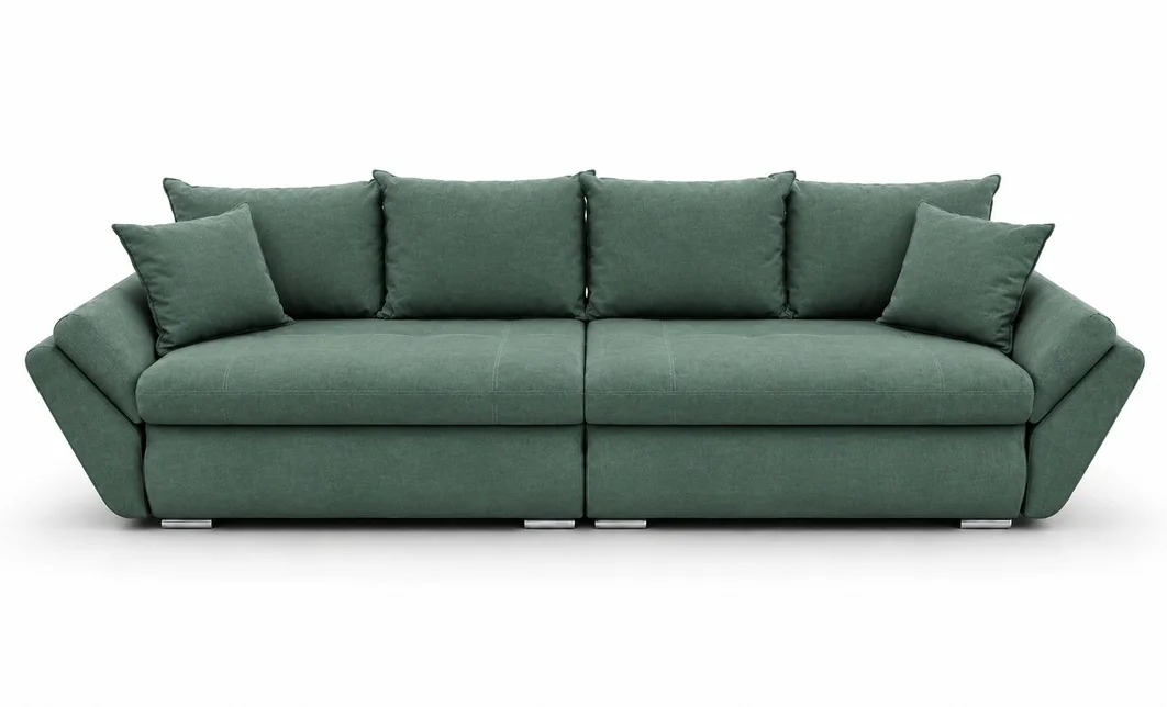 Canapea Extensibilă Confort cu Spumă HR, Verde Mentă 7