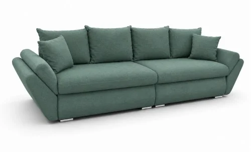 Canapea Extensibilă Confort cu Spumă HR, Verde Mentă