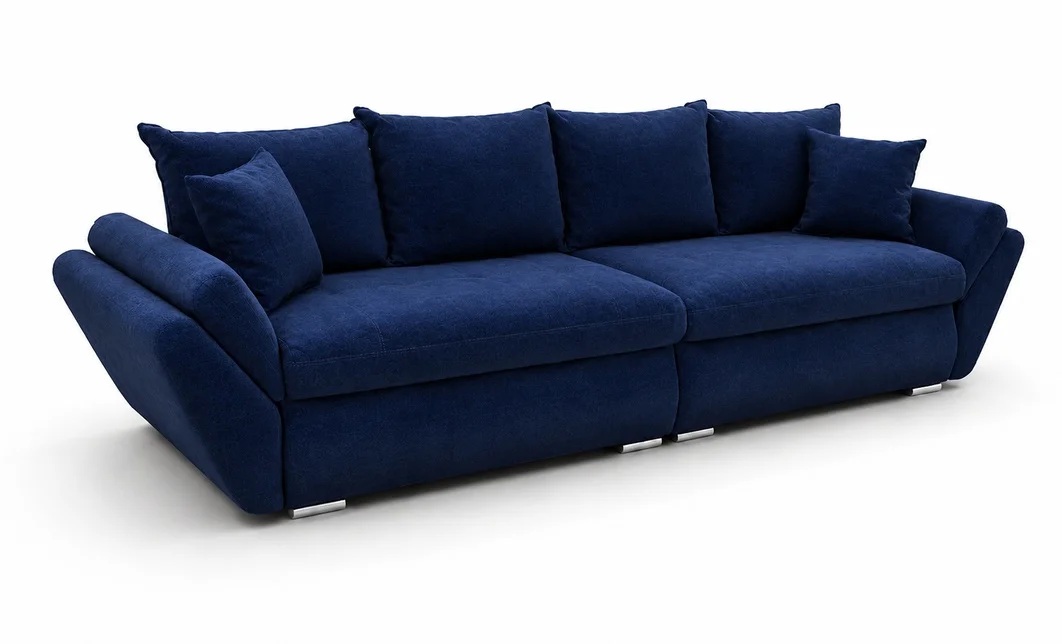 Canapea Extensibilă Confort cu Spumă HR , Bleumarin 9