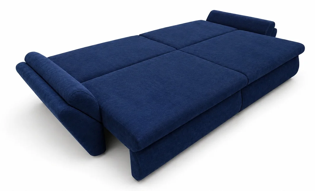 Canapea Extensibilă Confort cu Spumă HR , Bleumarin 10