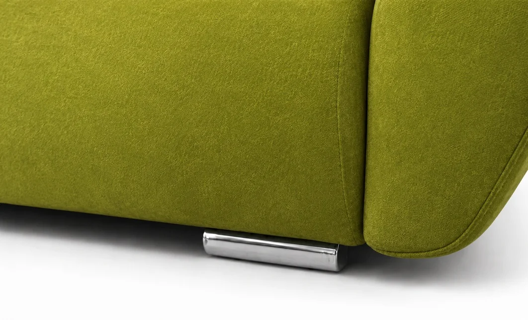 Canapea Extensibilă Confort cu Spumă HR, Verde olive 7