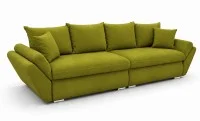 Canapea Extensibilă Confort cu Spumă HR, Verde olive 9