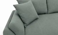 Canapea Extensibilă Confort cu Spumă HR, Gri 6
